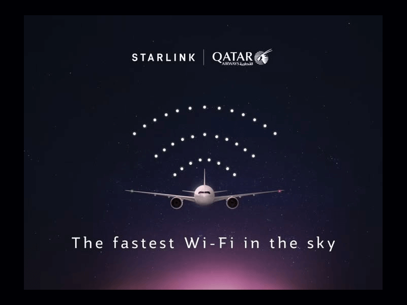 Qatar Airways оборудва 30-ия Boeing 777 със Starlink.